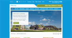 Desktop Screenshot of alderhey.nhs.uk